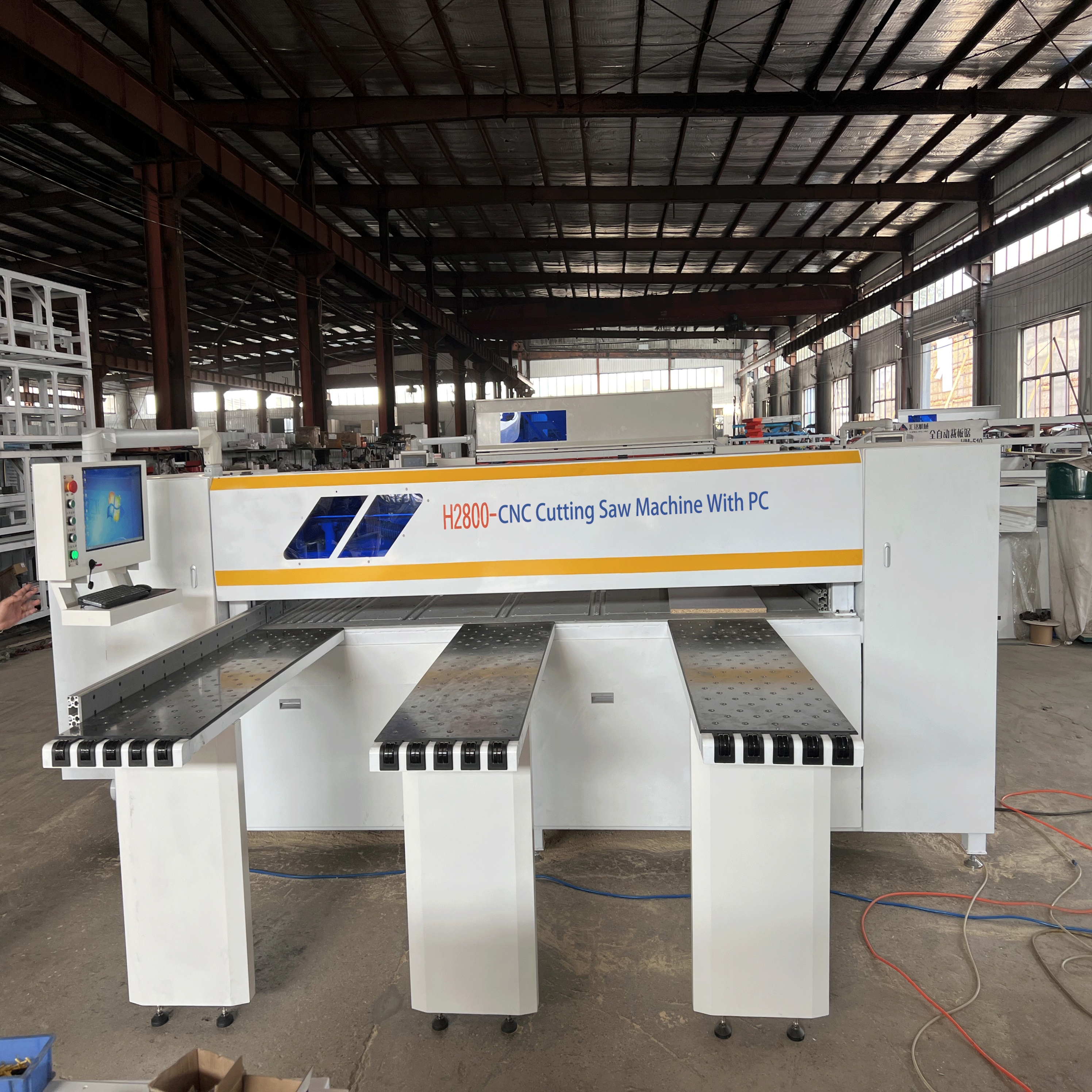 H280SY electronic CNC Cutting saw machine 